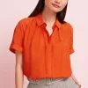 Next Short Sleeve Button Pocket Shirt -Women's Shirts & Blouses Sales U14 544s