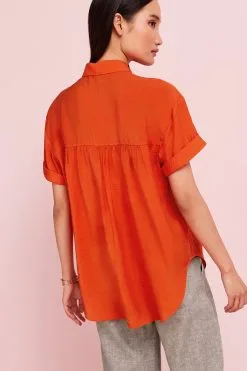 Next Short Sleeve Button Pocket Shirt -Women's Shirts & Blouses Sales U14 544s3