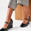 Next Black Forever Comfort® Mary Jane Wedge Shoes -Women's Shirts & Blouses Sales U36561s