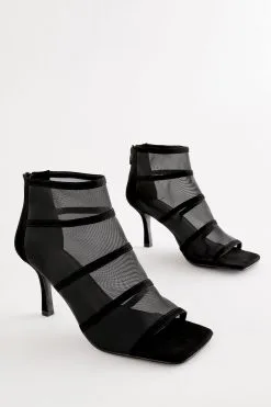 Next Black Forever Comfort® Mesh Panelled Shoe Boots -Women's Shirts & Blouses Sales U39233s5