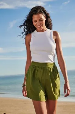 Next Elasticated Pull On Shorts -Women's Shirts & Blouses Sales U44 022s5