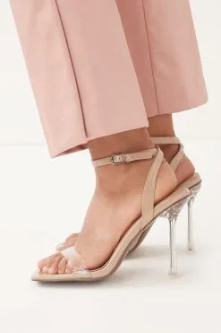 Next Clear Forever Comfort® Vinyl High Heel Sandals -Women's Shirts & Blouses Sales U54317s3