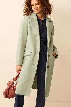 Next Textured Bouclé Coat