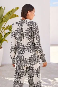 Next Monochrome Coord Shirt -Women's Shirts & Blouses Sales U76 657s3