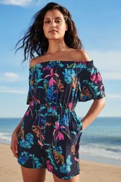 Next Off Shoulder Playsuit