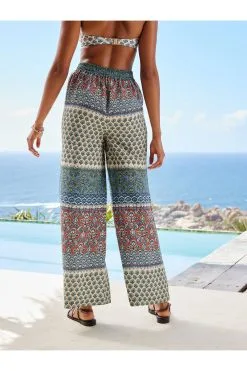 Next Elasticated Waist Full Length Wide Leg Trousers -Women's Shirts & Blouses Sales U80 232s3