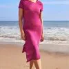 Next Midi Crochet Coverup Kaftan -Women's Shirts & Blouses Sales U80 251s