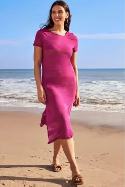 Next Midi Crochet Coverup Kaftan