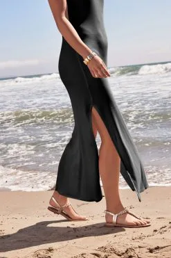 Next Ribbed Jersey Midi Summer Dress -Women's Shirts & Blouses Sales U80245s3