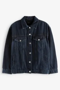 Next Oversized Girlfriend Denim Jacket -Women's Shirts & Blouses Sales U82 137s5