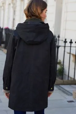 Next Shower Resistant Waxed Effect Jacket With Duffle Fastening -Women's Shirts & Blouses Sales U83 400s3