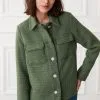 Next Bouclé Button Detail Shacket -Women's Shirts & Blouses Sales U85 375s