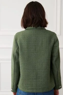 Next Bouclé Button Detail Shacket -Women's Shirts & Blouses Sales U85 375s3