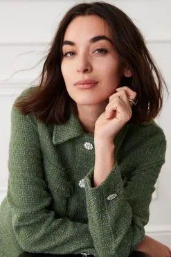 Next Bouclé Button Detail Shacket -Women's Shirts & Blouses Sales U85 375s4