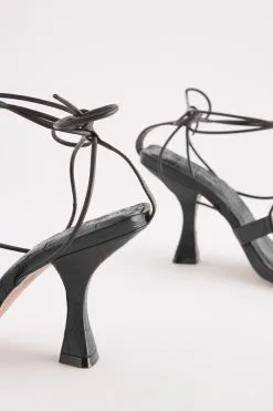 Next Signature Leather Strappy Square Toe Heels -Women's Shirts & Blouses Sales U88465s7