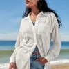 Next Long Sleeve Crinkle Texture Pocket Shirt -Women's Shirts & Blouses Sales U89 057s