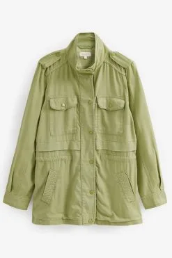 Next Relaxed Utility Jacket With Patch Pockets -Women's Shirts & Blouses Sales U90626s5