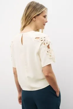 Next Short Sleeve Craft Blouse -Women's Shirts & Blouses Sales U94444s3