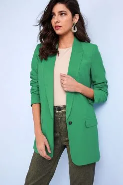 Next Relaxed Fit Single Breasted Blazer
