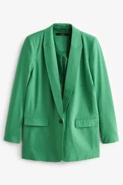 Next Relaxed Fit Single Breasted Blazer -Women's Shirts & Blouses Sales U95 167s5