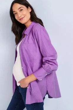 Next Maternity Nursing Button Down Shirt