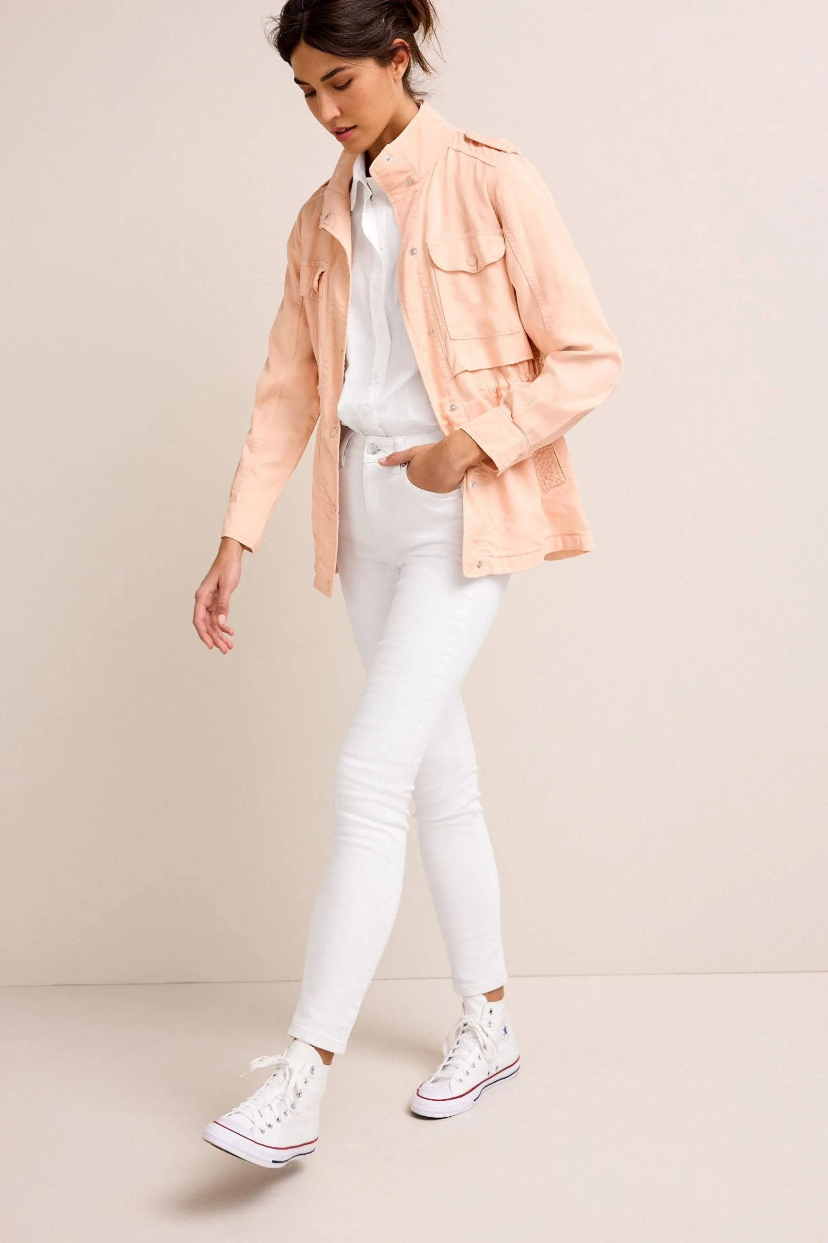 Next Relaxed Utility Jacket With Patch Pockets 4 Next Relaxed Utility Jacket With Patch Pockets - Image 2