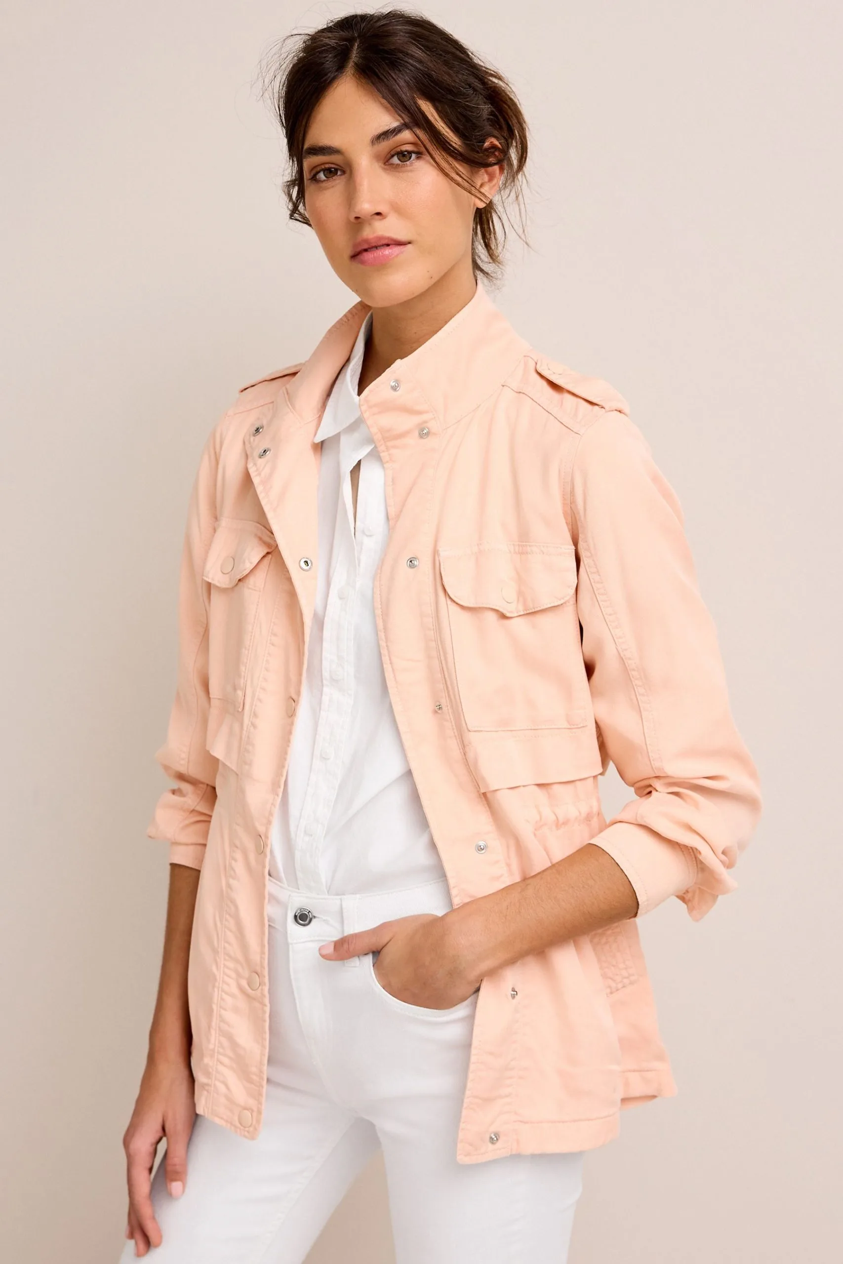 Next Relaxed Utility Jacket With Patch Pockets 7 Next Relaxed Utility Jacket With Patch Pockets - Image 5