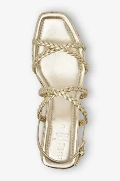 Next Signature Leather Plait Wedges -Women's Shirts & Blouses Sales U99625s5